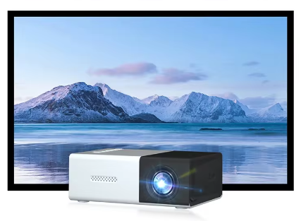 Mini Projetor Portátil TAIDU – Home Theater Inteligente 1080P